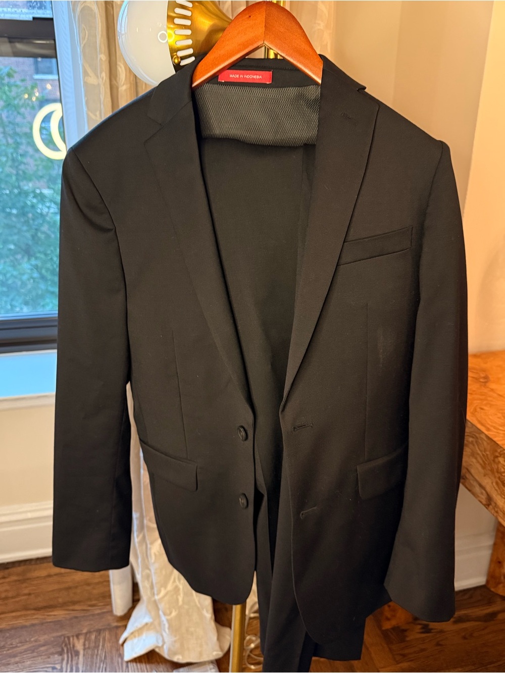 Kenneth Cole
Men's Black Suit Blazer - Classic Tailored Jacket